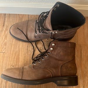 Thursday leather boots. Women’s. Size 10. Color: Arizona Adobe